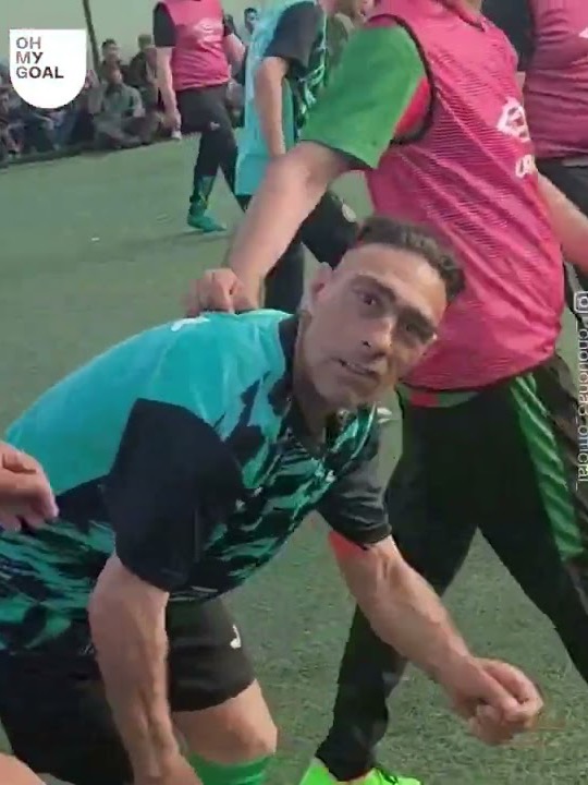 Close up of Choucha mid-match